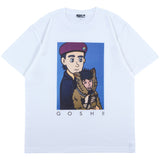 MLE HASHIZUME YUYA × “Oliver the Dog, (GOSH!!) This Bastard” MOVIE TEE "Ippei & Oliver"