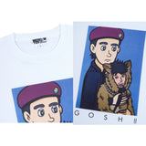 MLE HASHIZUME YUYA × “Oliver the Dog, (GOSH!!) This Bastard” MOVIE TEE "Ippei & Oliver"