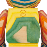 BE@RBRICK Karimoku fragmentdesign HAROSHI VERTICAL 400％ polygon