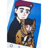 MLE HASHIZUME YUYA × “Oliver the Dog, (GOSH!!) This Bastard” MOVIE TOTE BAG "Ippei & Oliver"