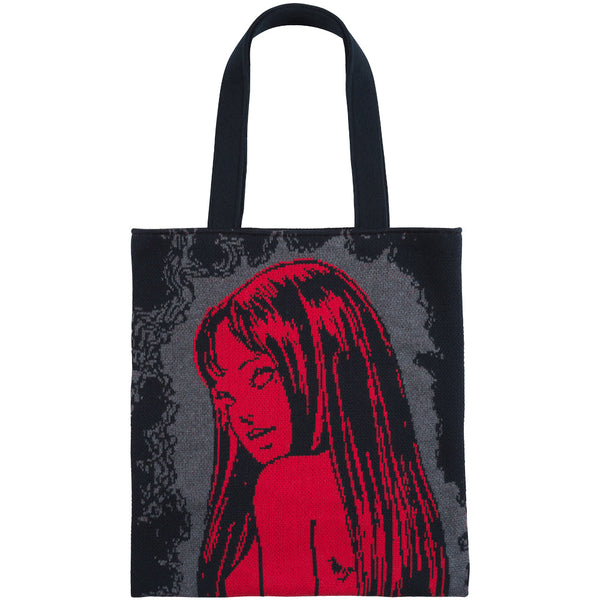 MLE KNIT GANG COUNCIL × 富江 KNIT TOTE BAG 「富江 B」《2025年12月発送予定 受注期間は10月26日まで》