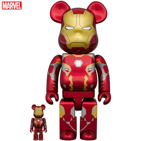 BE@RBRICK IRON MAN MARK 45 100％ & 400％
