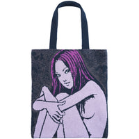 MLE KNIT GANG COUNCIL × Tomie KNIT TOTE BAG "Tomie C"《Planned to be shipped in late December 2025 / Order period is until October 26》