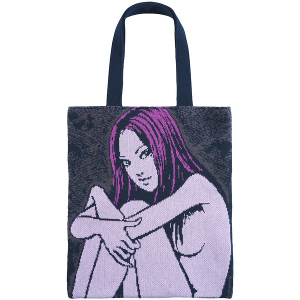 MLE KNIT GANG COUNCIL × 富江 KNIT TOTE BAG 「富江 C」《2025年12月発送予定 受注期間は10月26日まで》