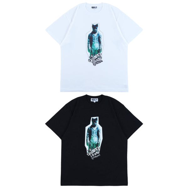 MLE × THE オリバーな犬、(GOSH!!) このヤロウ MOVIE "BLUE" TEE