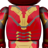 BE@RBRICK IRON MAN MARK 43 100％ & 400％