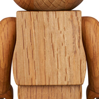 BE@RBRICK Karimoku Quercus gilva 400％
