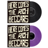 THE RICH BEGGARS “HERE COMES THE RICH BEGGARS” LP Black edition/Purple edition (purchase bonus postcard set of 3)