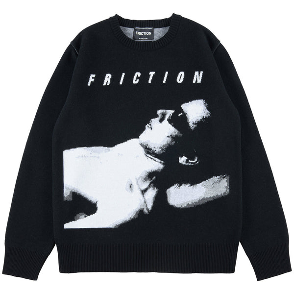 KNIT GANG COUNCIL "FRICTION" CREW NECK SWEATER"軋轢"《2024年12月発売・発送予定 受注期間は12月10日まで》