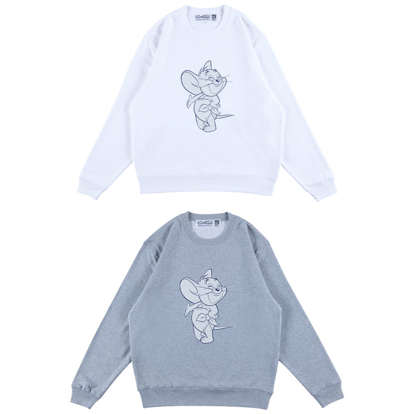 MLE＜TOM and JERRY＞ CREW NECK SWEATSHIRT(TUFFY)《Planned to be shipped in late August 2024 / Order period is until April 10》