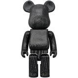 BE@RBRICK カリモク 浮造り 黒銀 400％ フィギュア_0