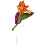 #112 Anne Valerie Dupond Petite fleur jaune orange