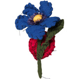 #101 Anne Valerie Dupond Pavot bleu