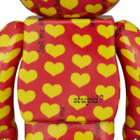 BE@RBRICK Yellow Heart Reverse Ver. 100％ & 400％《2026年2月