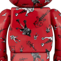 BE@RBRICK BUCK∞TICK Imai Hisashi RED Ver. 100％ & 400％《Planned to be shipped in late February 2026 / Order period is until September 10》
