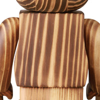 BE@RBRICK Karimoku BURN WOOD 400%