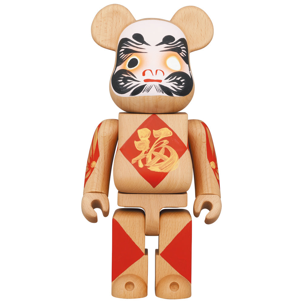 BE@RBRICK Karimoku Daruma Gold 400%
