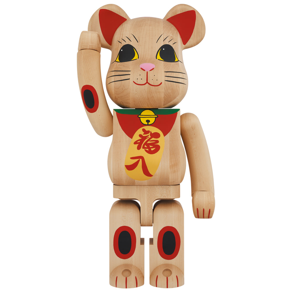 BE@RBRICK カリモク 招き猫 参 1000%