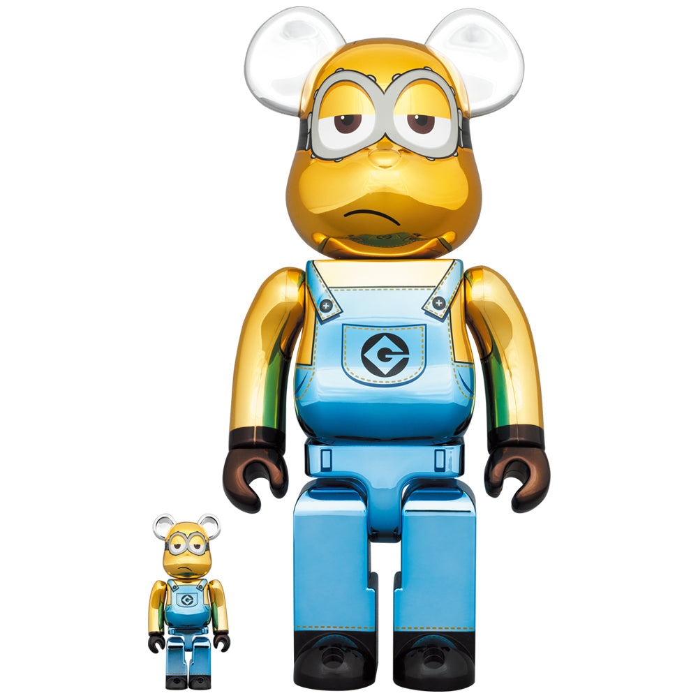 BE@RBRICK KEVIN Chrome Ver. 100％ & 400％ – MCT TOKYO