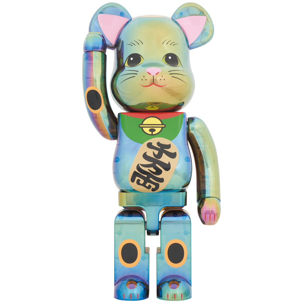 BE@RBRICK 招き猫 黒透明メッキ 1000％ – MCT TOKYO