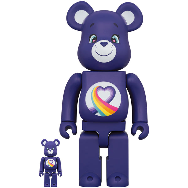 BE@RBRICK Care Bears(TM) Rainbow Heart Bear(TM) 100％ & 400％