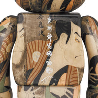 BE@RBRICK Sharaku Toshusai "Kabuki Actor Otani Oniji III as Yakko Edobei" 100％ & 400％