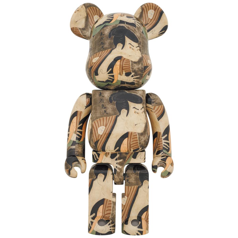 BE@RBRICK メディコムトイ ベアブリック 東洲斎写楽 「三代目