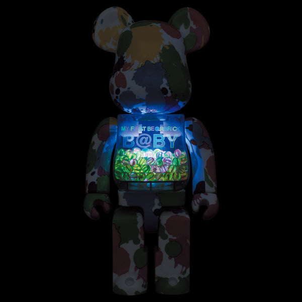 MEDICOM TOY MY FIRST BE@RBRICK B@BY COLOR SPLASH Ver. 400