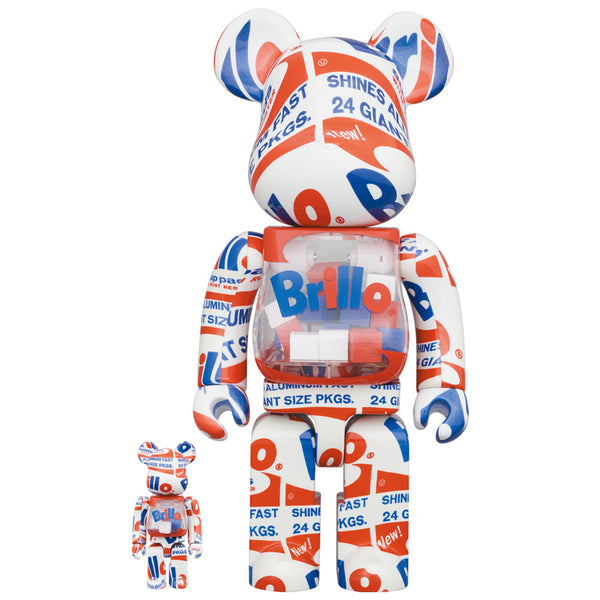 BE@RBRICK ANDY WARHOL Brillo 100％ & 400％ - フィギュア