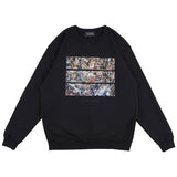 Jackson Pollock Studio CREWNECK SWEATSHIRT "Floor Boards 02"