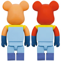 BE@RBRICK REN & STIMPY "SPACE MADNESS" 400％ 2PCS SET