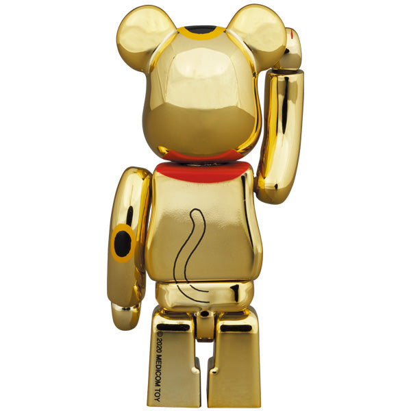 BE@RBRICK 招き猫 昇運 弐 金メッキ 100％ 400％ セットエンタメ/ホビー