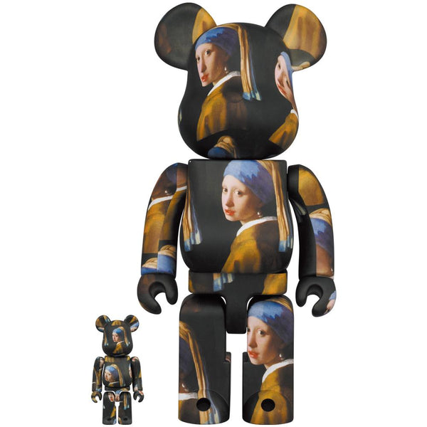 bearbrick  girl with a pearl earring