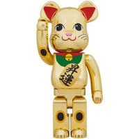 BE@RBRICK MANEKINEKO gold-plated “Rising Fortune” 1000％