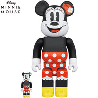 BE@RBRICK MINNIE MOUSE 100％ & 400％