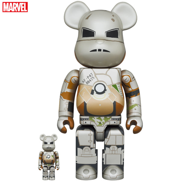 BE@RBRICK IRON MAN MARK I 100％ & 400％