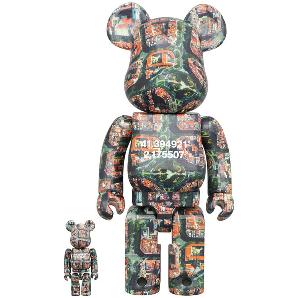 販売初売BE@RBRICK Benjamin Grant 「OVERVIEW」FUJI 100% & 400% ベアブリック MEDICOM メディコム ベンジャミン グラント 富士山 キューブリック、ベアブリック