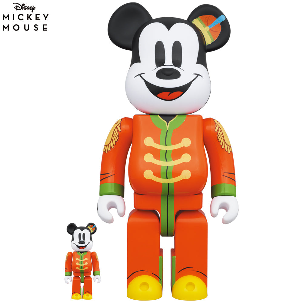 MEDICOM TOY - BE@RBRICK FANTASIA MICKEY 100%&amp;400% 2セット Medicom BE@RBRICK Disney Fantasia Mickey Mouse 100% 400