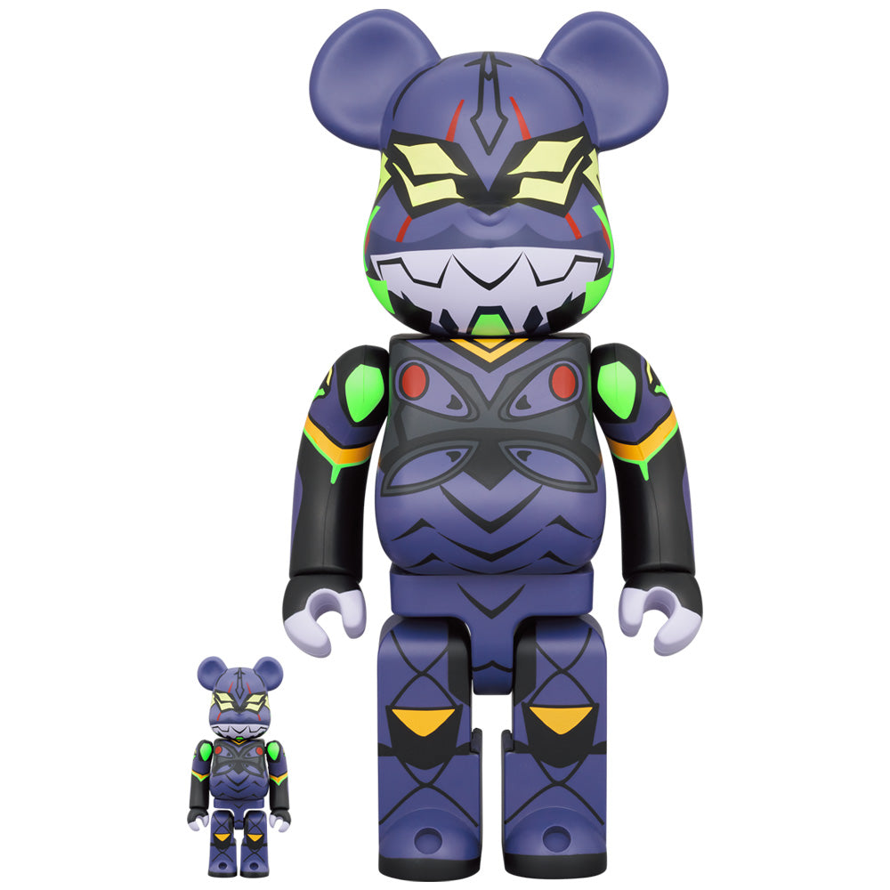 ［ましゅ］BE@RBRICK 100% シリーズ エヴァ3体 Medicom Bearbrick Series 26 SF Evangelion 3.0 EVA 100% be