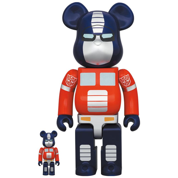 BE@RBRICK OPTIMUS PRIME 100％ & 400％