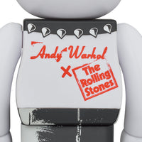 BE@RBRICK The Rolling Stones "Sticky Fingers" Design Ver. 100％ & 400％