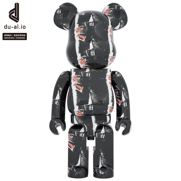 BE@RBRICK Andy Warhol × The Rolling Stones ”Sticky Fingers” 1000％