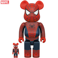 BE@RBRICK FRIENDLY NEIGHBORHOOD SPIDER-MAN 100％ & 400％