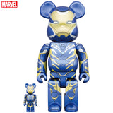 BE@RBRICK 钢铁侠救援服 100% & 400%