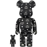 BE@RBRICK MCM BLACK Ver. 100％ & 400％