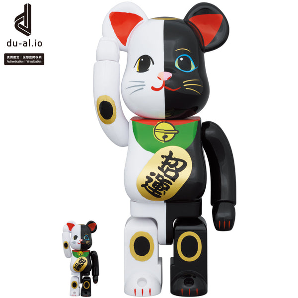 BE@RBRICK 招き猫 金運 金メッキ 参 100% 400%干支 寅MEDICOMTOY ...