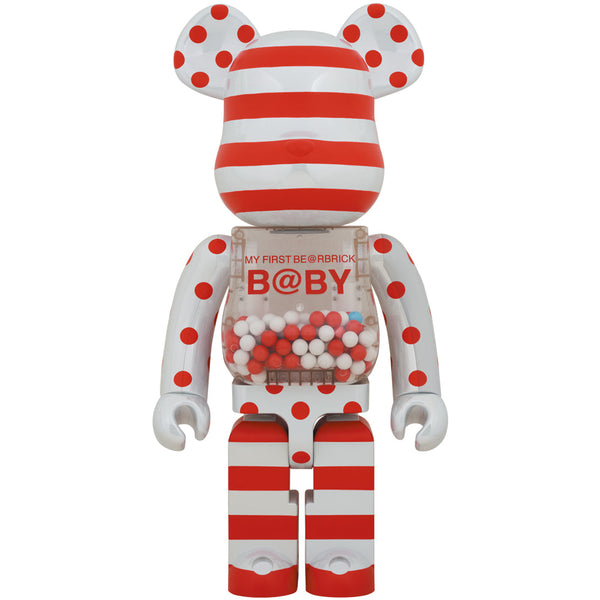 MY FIRST BE@RBRICK B@BY RED & SILVER CHROME Ver.1000％ – MCT TOKYO