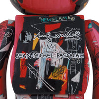 BE@RBRICK Andy Warhol × JEAN-MICHEL BASQUIAT #1 1000%