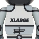 BE@RBRICK XLARGE David Flores BLACK 1000％