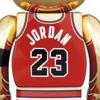 BE@RBRICK Michael Jordan 1985 ROOKIE JERSEY 100% & 400%